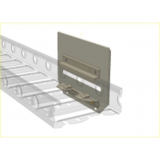0400/13532 - Cable tray 'Add On' side cable management kit